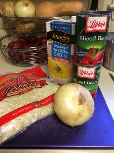 Keep a few of these items on hand in your pantry and you can have beet borscht anytime you want!