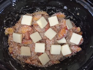 Crock Pot Peach Crumble- Topping