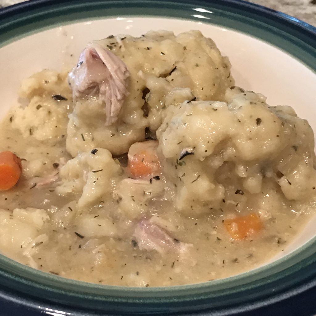 Crock Pot Chicken And Dumplings Dinner Is A Crock